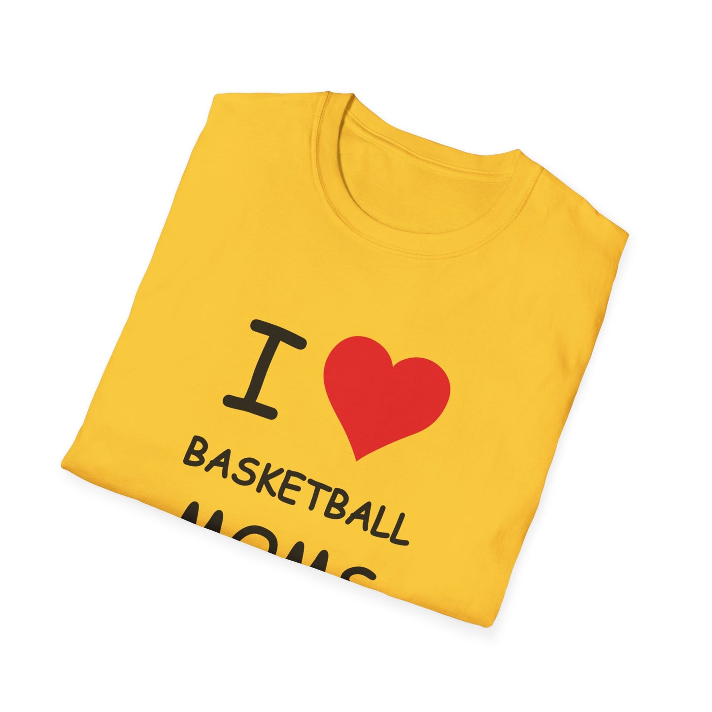 I Love Basketball Moms Tee