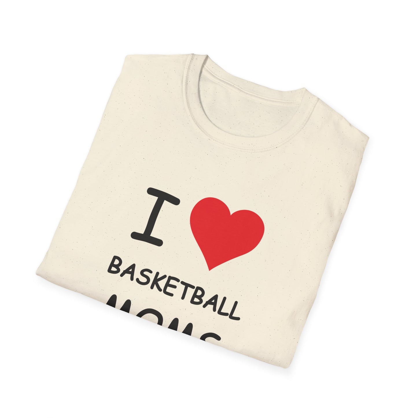 I Love Basketball Moms Tee