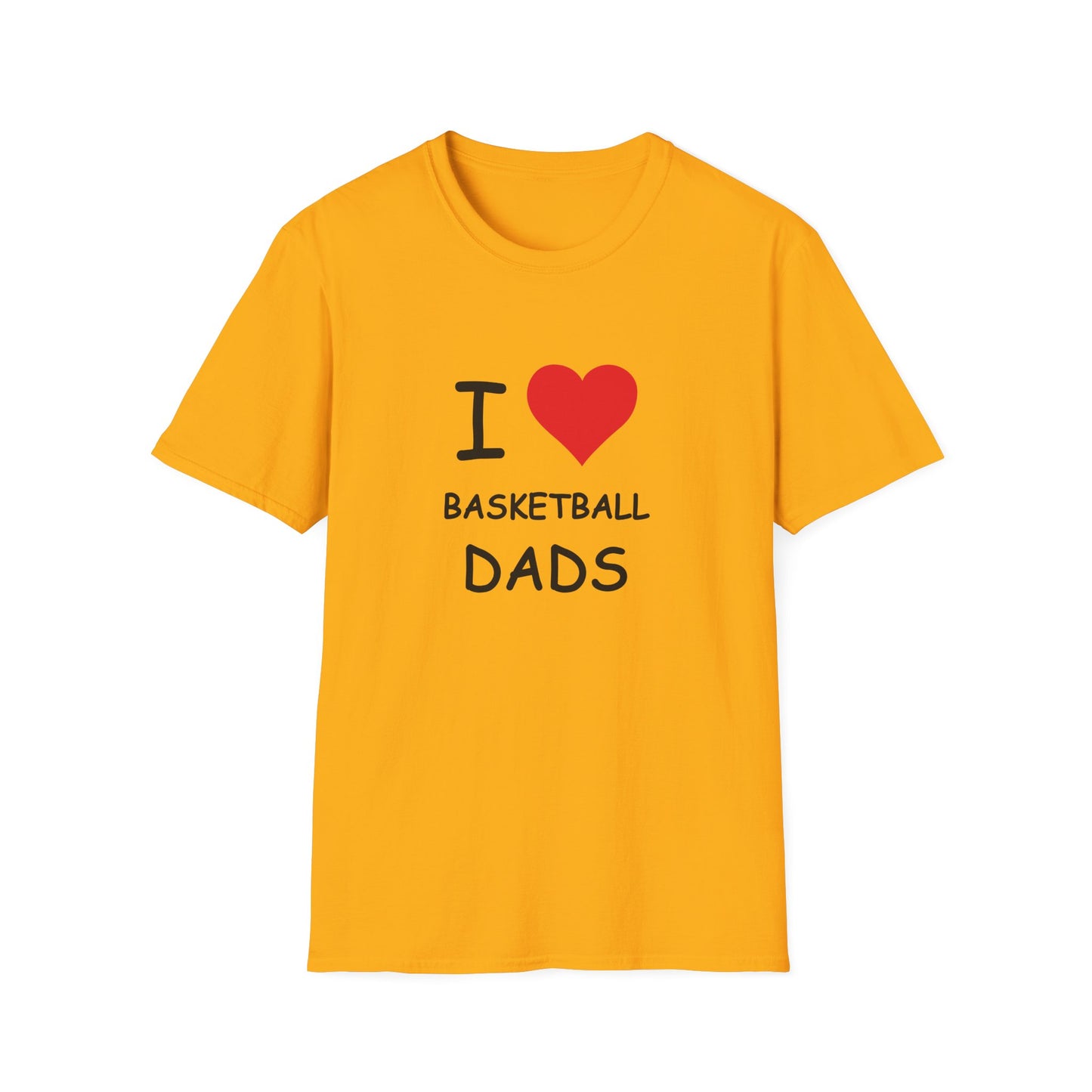 I Love Basketball Dads Tee