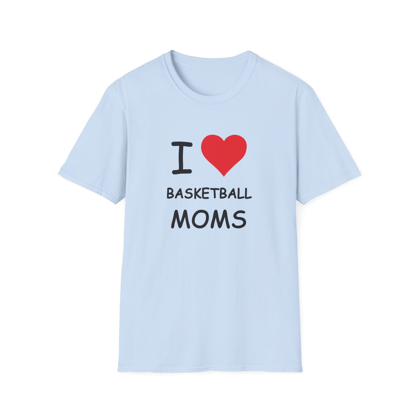 I Love Basketball Moms Tee