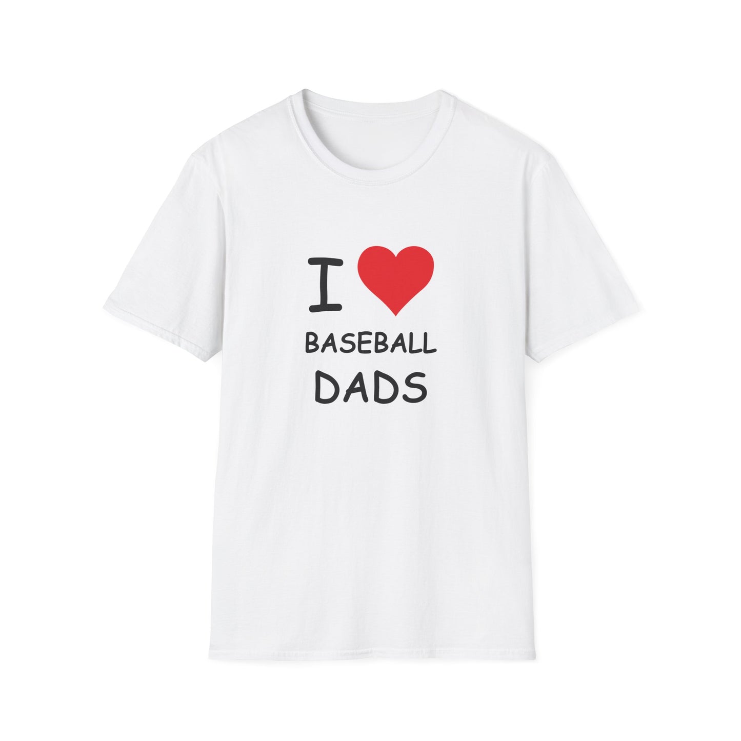 I Love Baseball Dads Tee