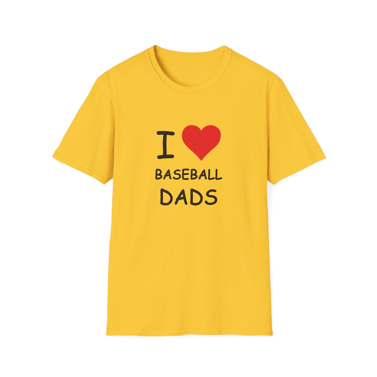 I Love Baseball Dads Tee