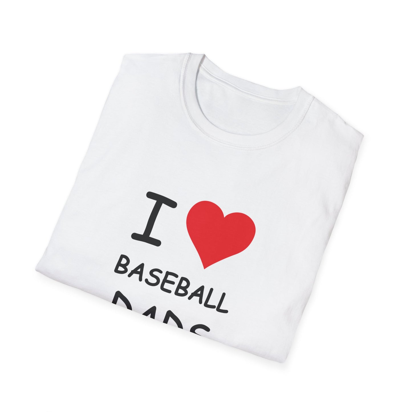 I Love Baseball Dads Tee