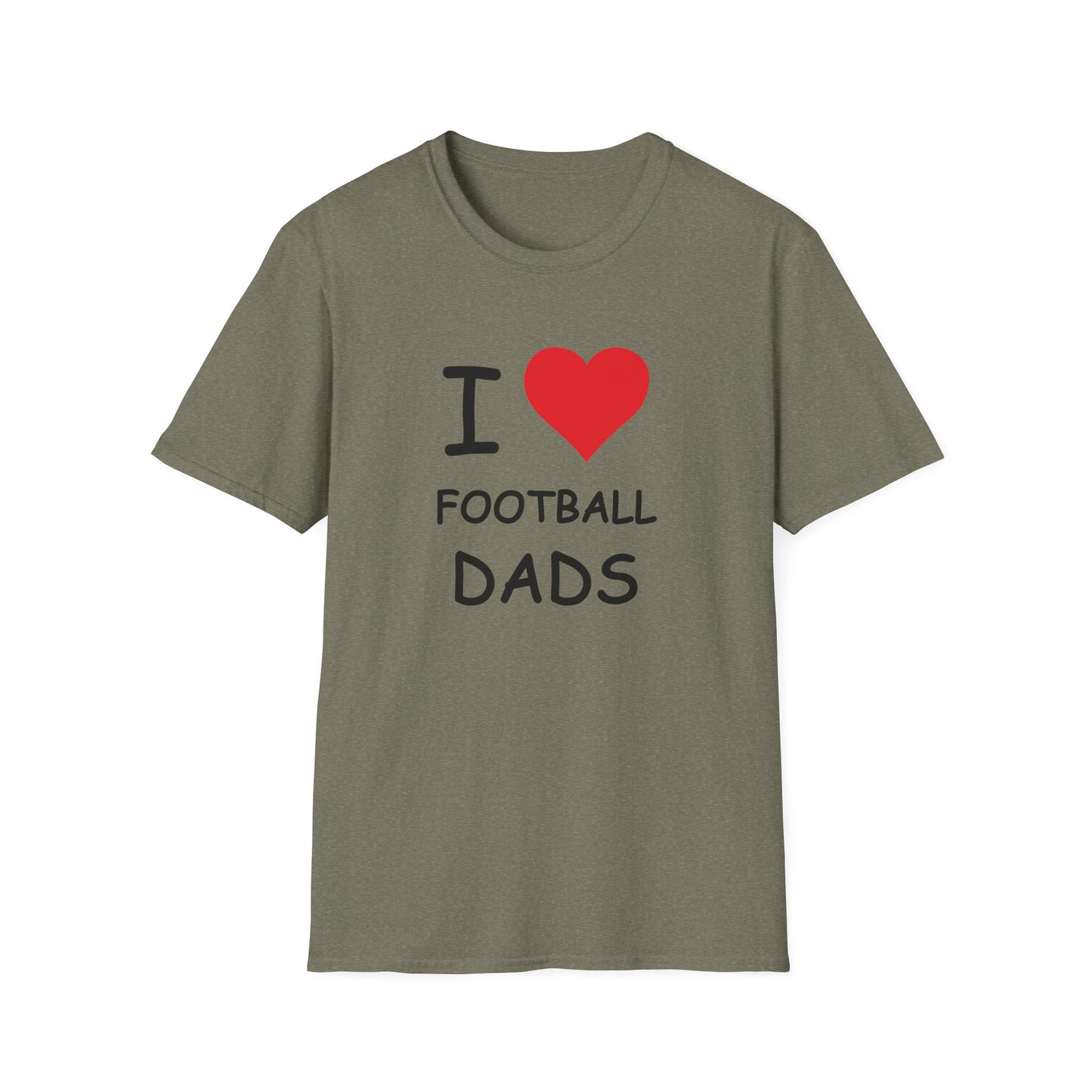 I Love Football Dads Tee