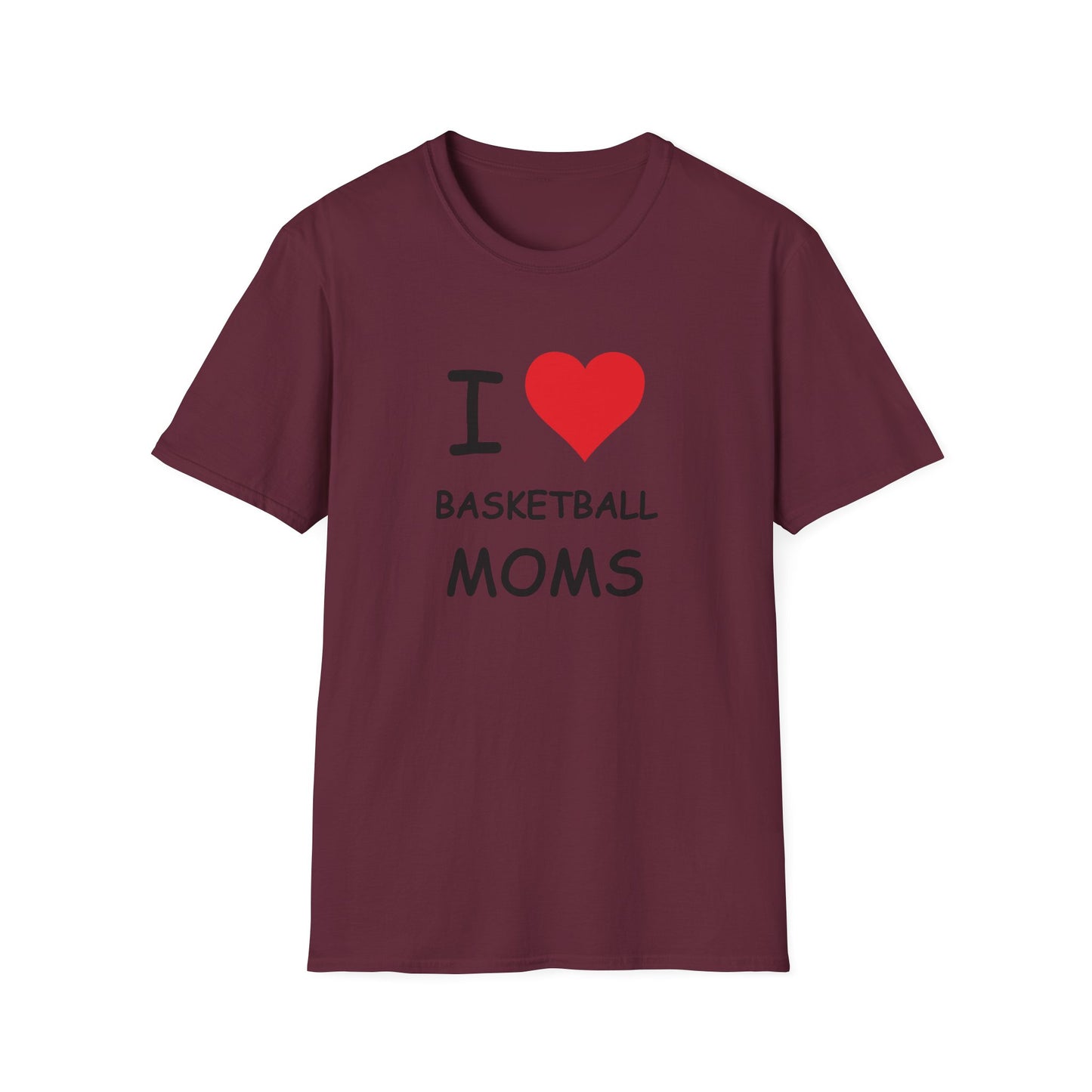 I Love Basketball Moms Tee