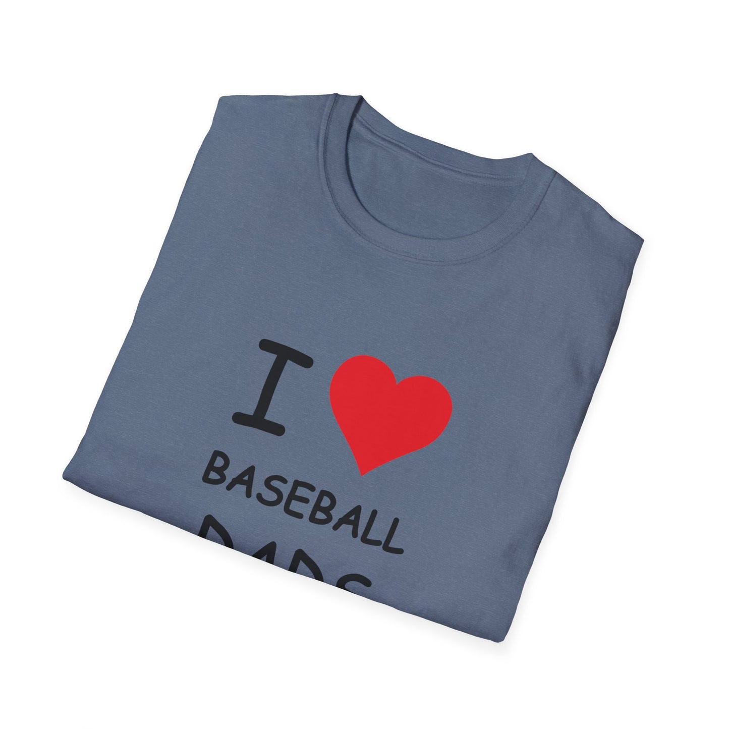 I Love Baseball Dads Tee