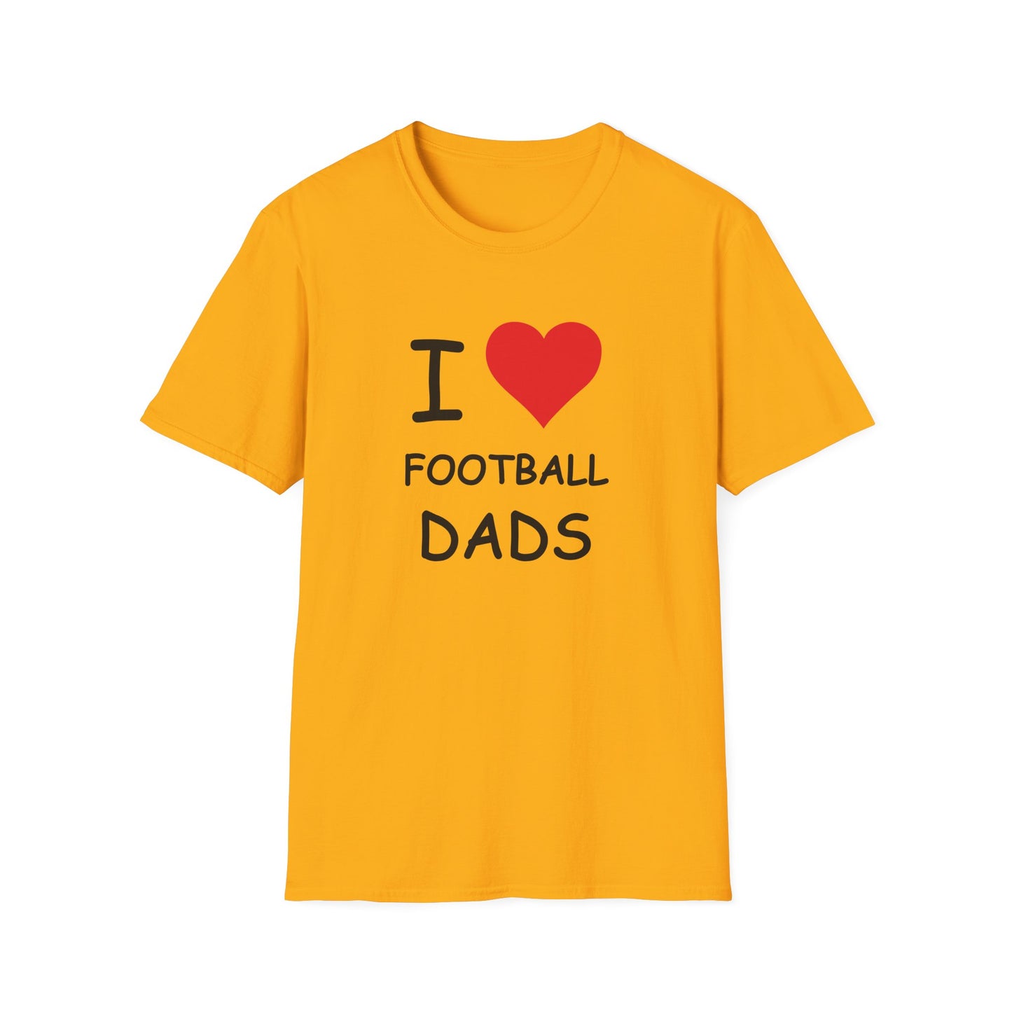 I Love Football Dads Tee