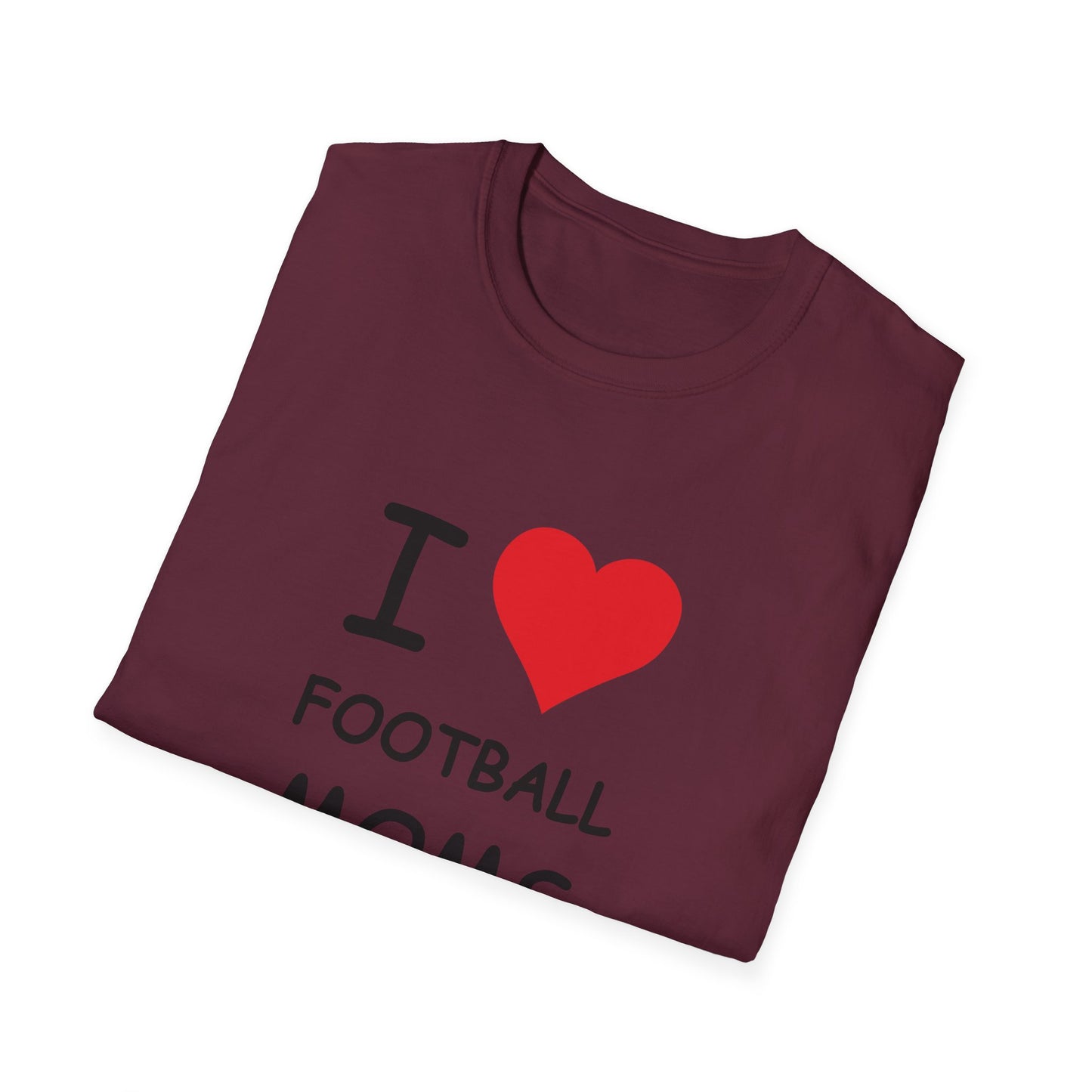 I Love Football Moms Tee