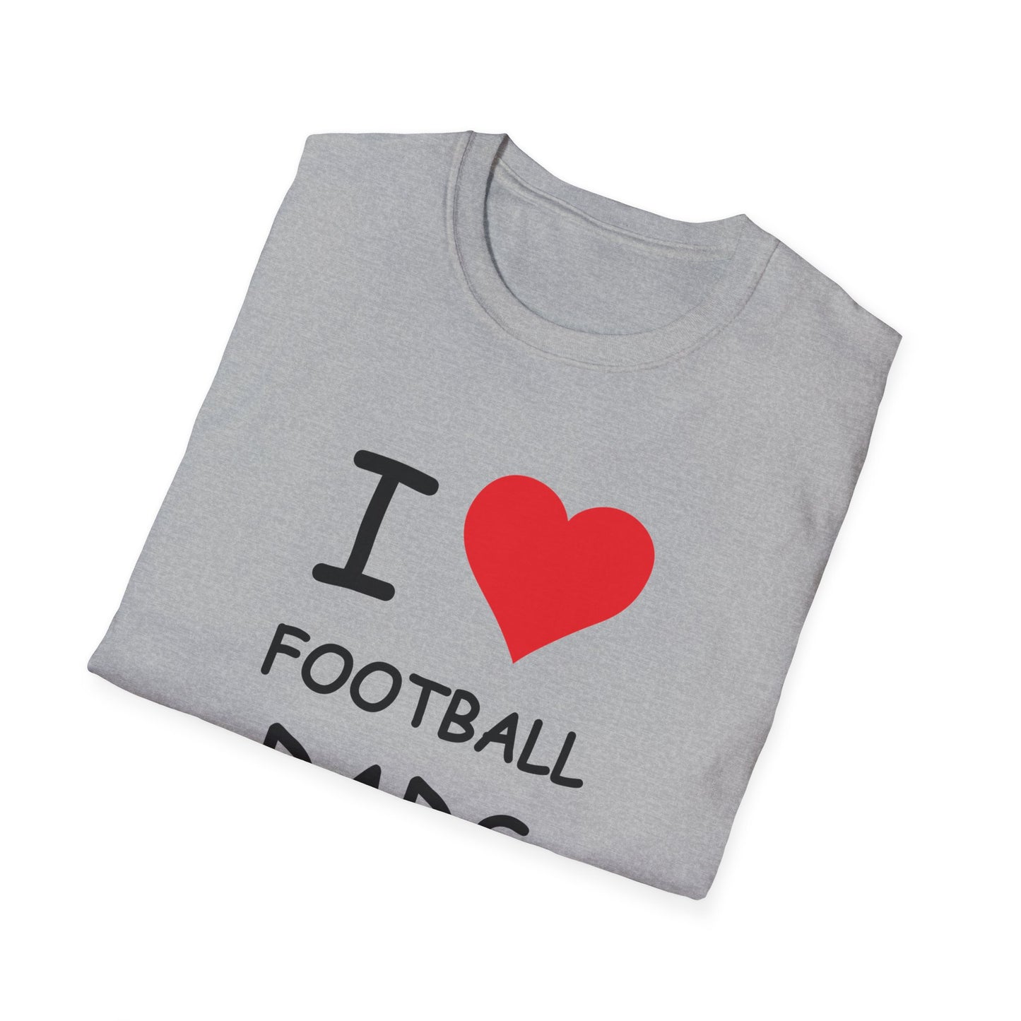 I Love Football Dads Tee