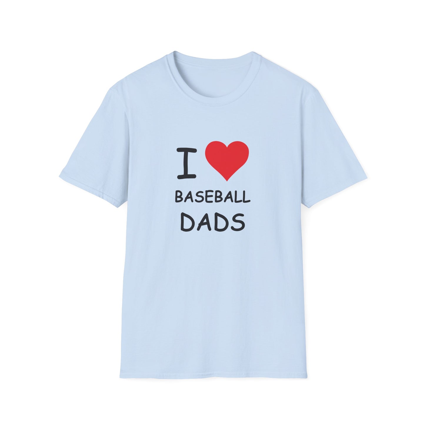 I Love Baseball Dads Tee