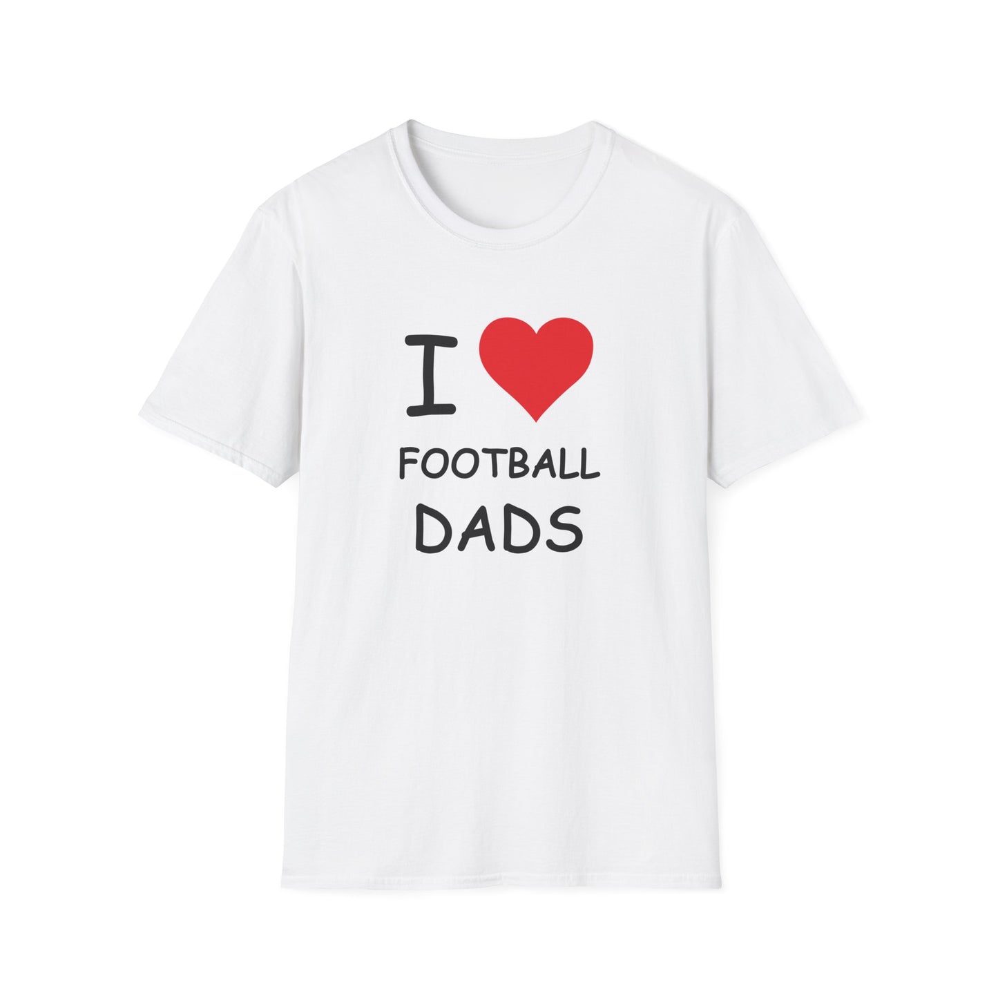 I Love Football Dads Tee