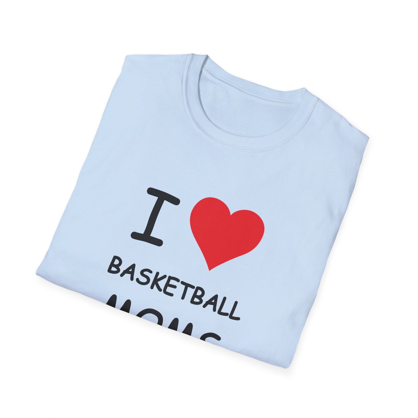 I Love Basketball Moms Tee