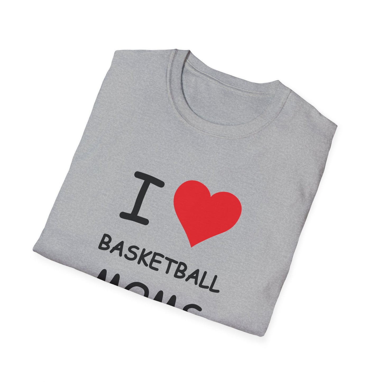 I Love Basketball Moms Tee