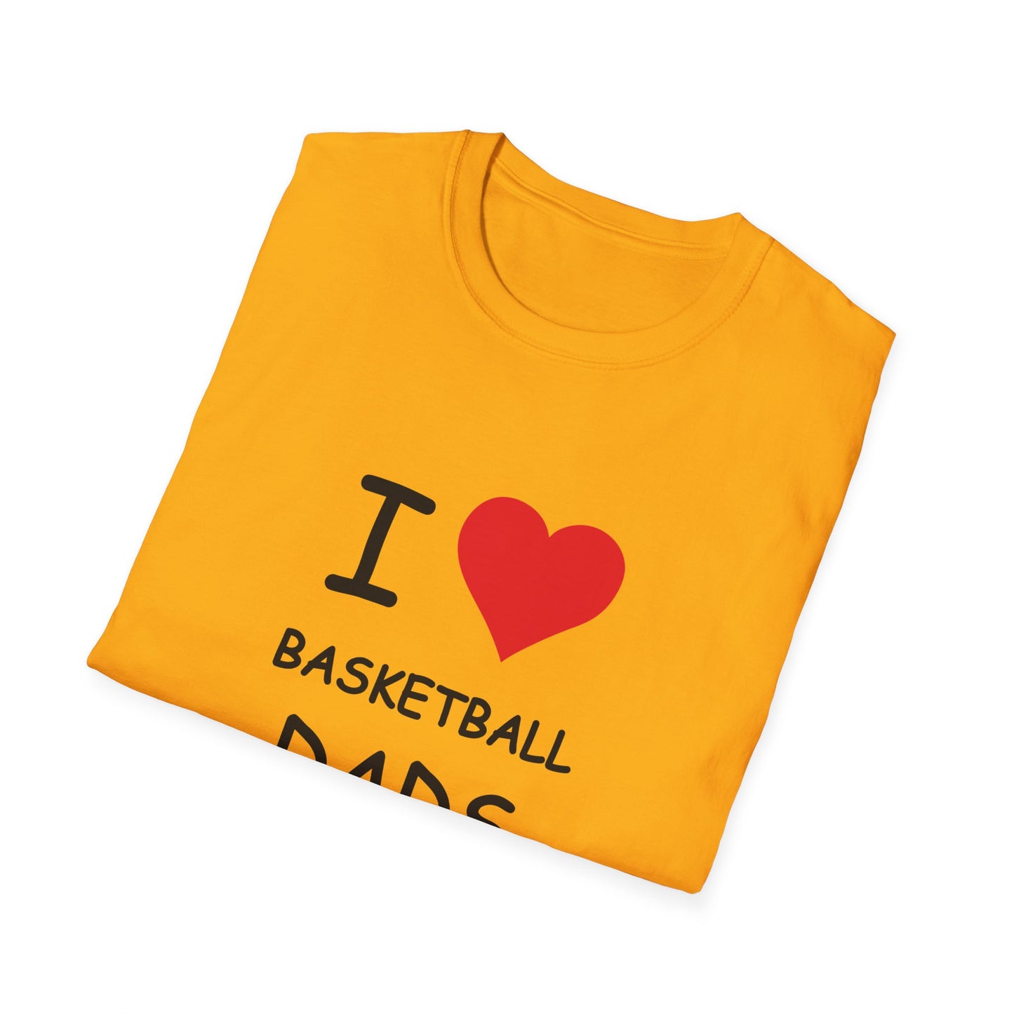 I Love Basketball Dads Tee