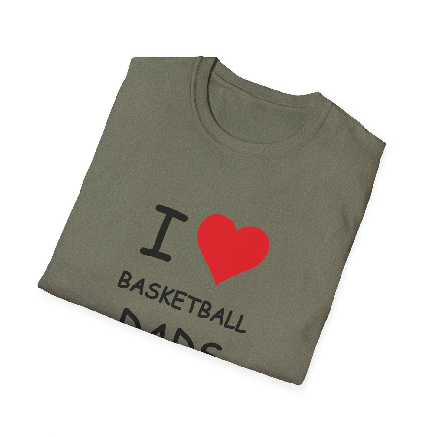 I Love Basketball Dads Tee