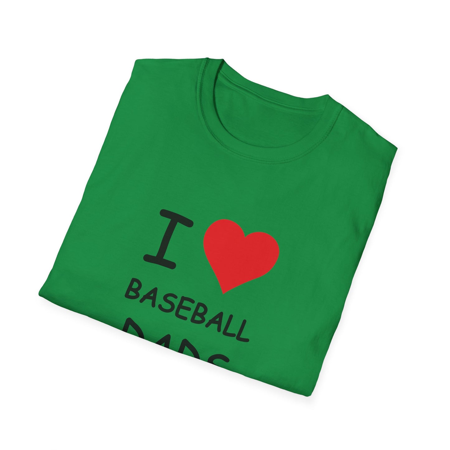 I Love Baseball Dads Tee