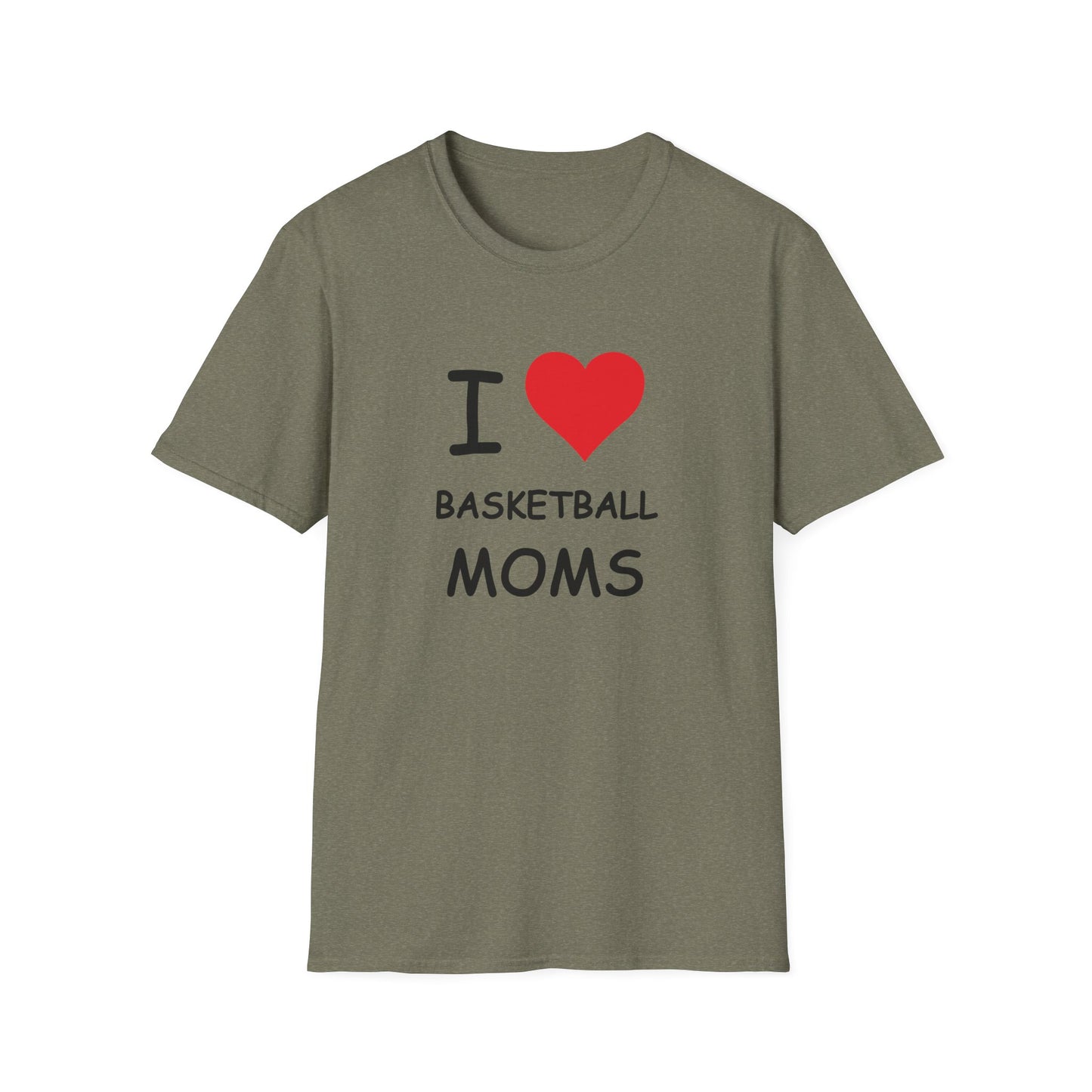 I Love Basketball Moms Tee