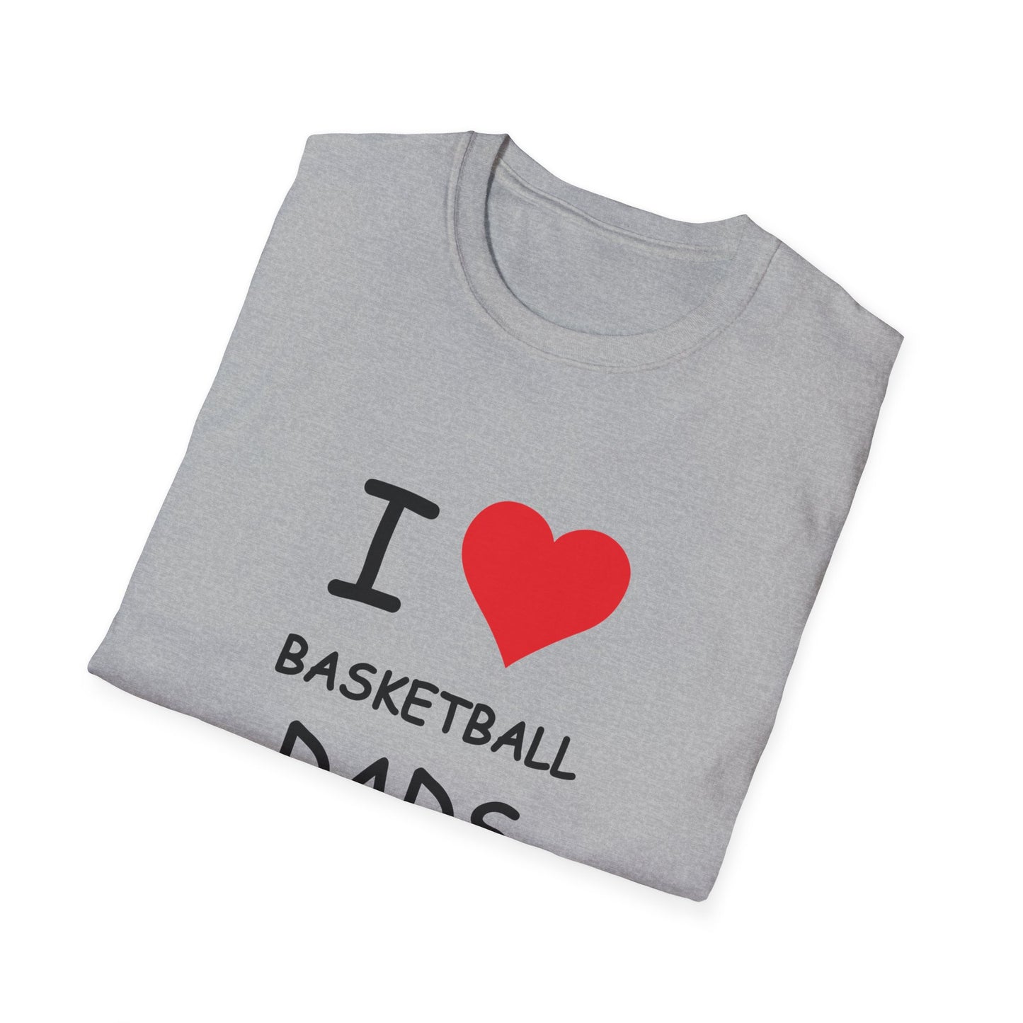 I Love Basketball Dads Tee