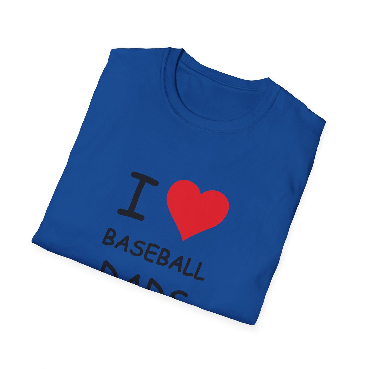 I Love Baseball Dads Tee