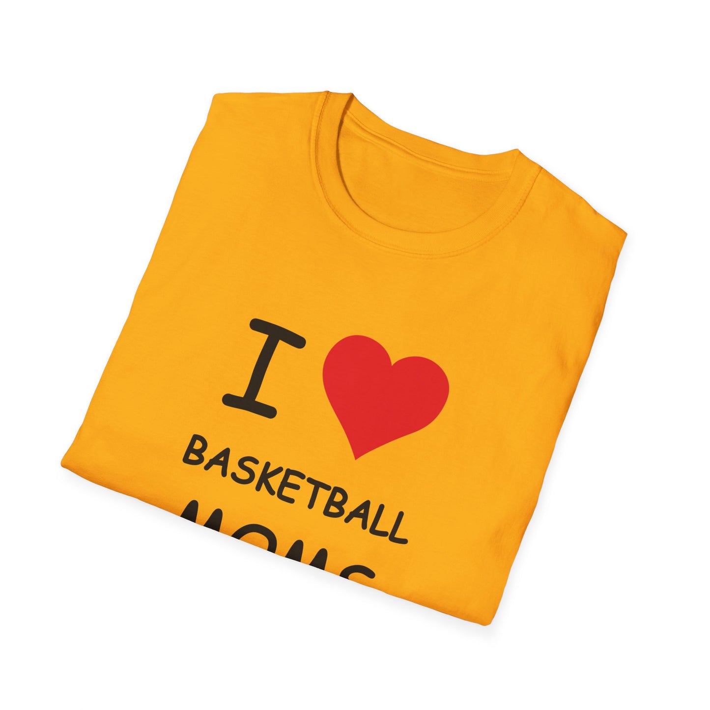 I Love Basketball Moms Tee