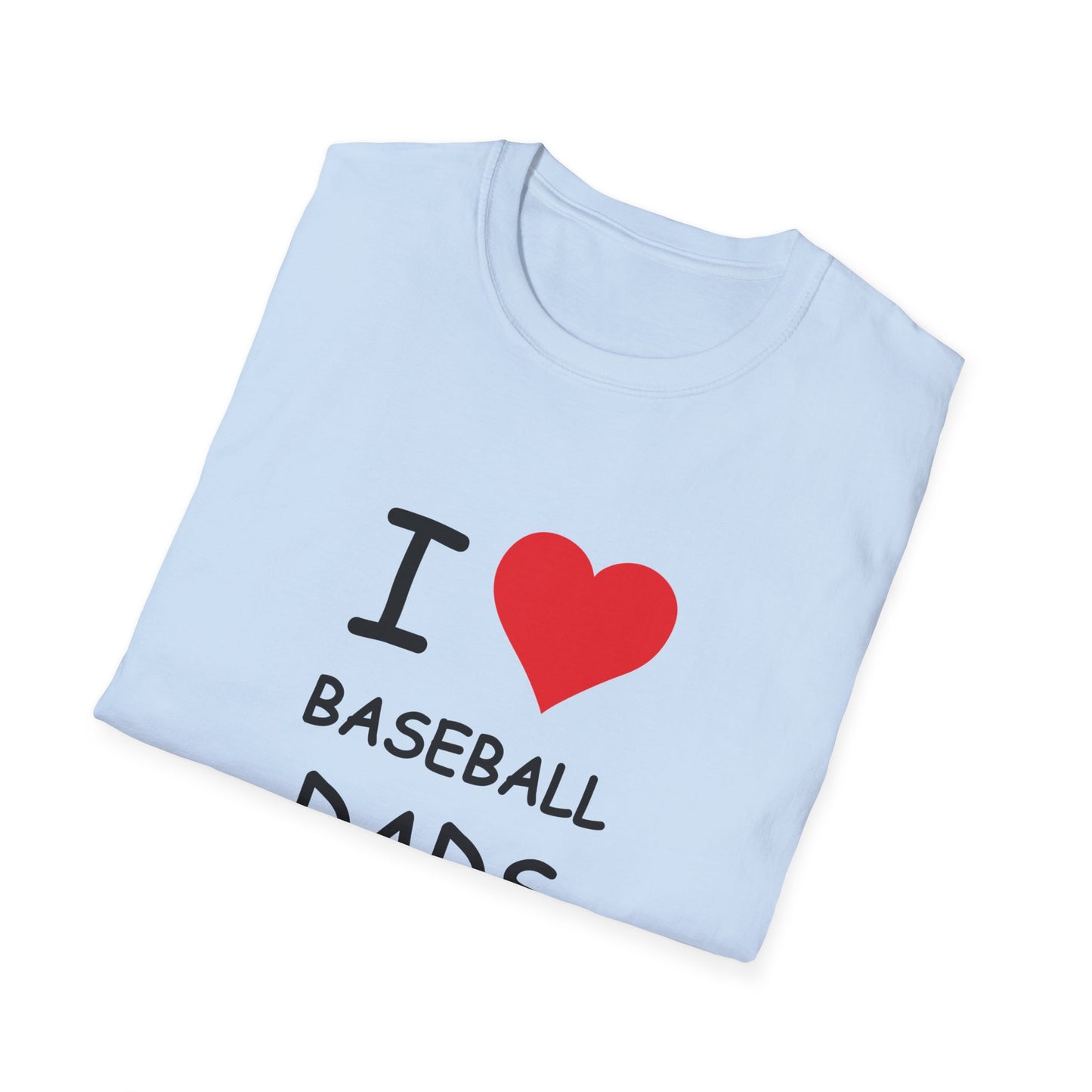 I Love Baseball Dads Tee