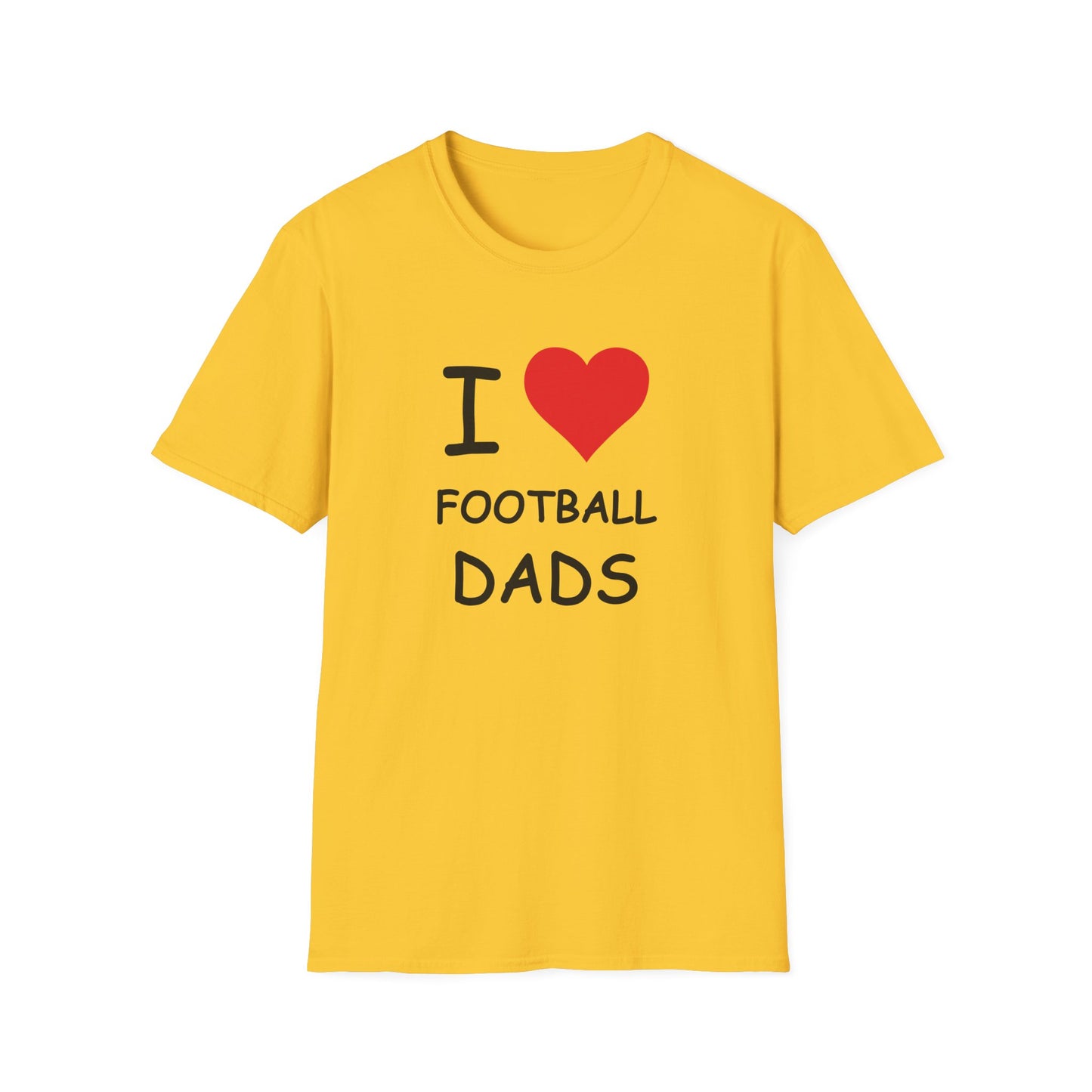 I Love Football Dads Tee