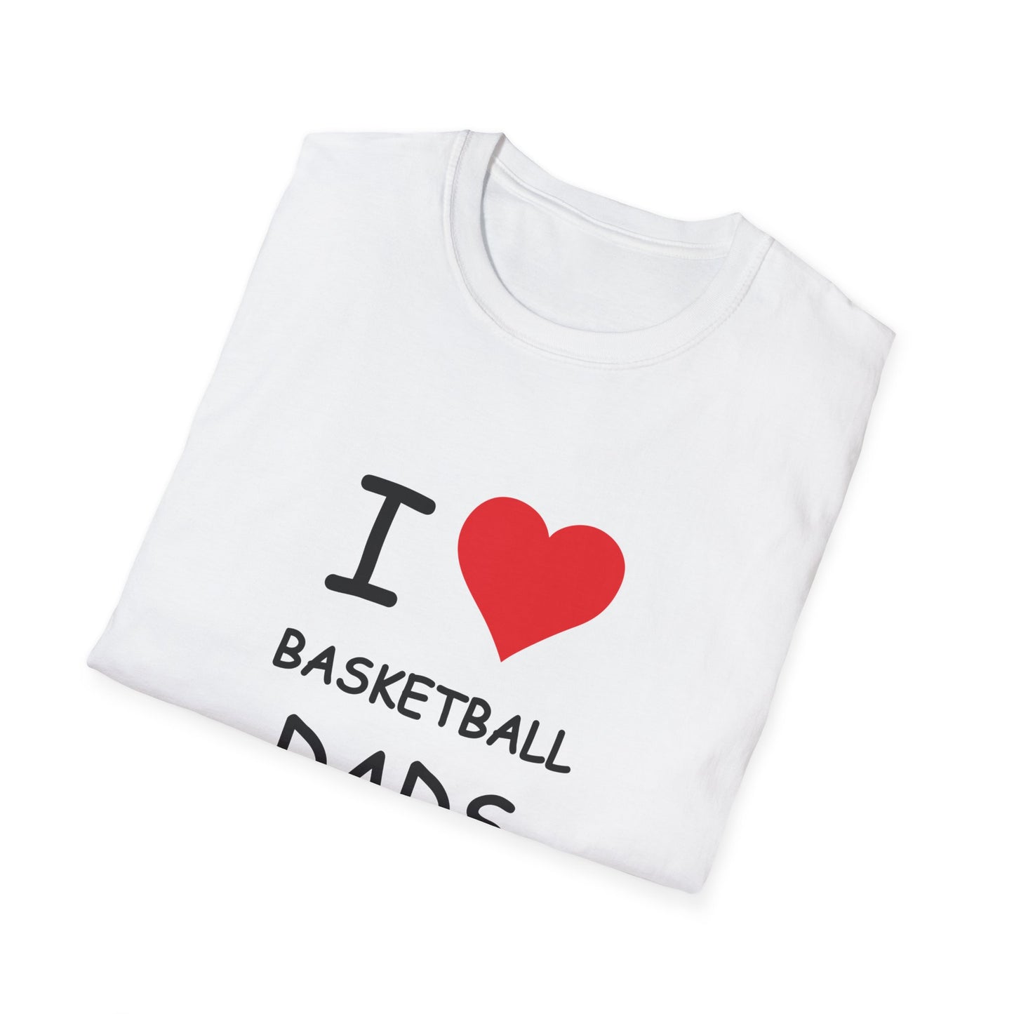 I Love Basketball Dads Tee