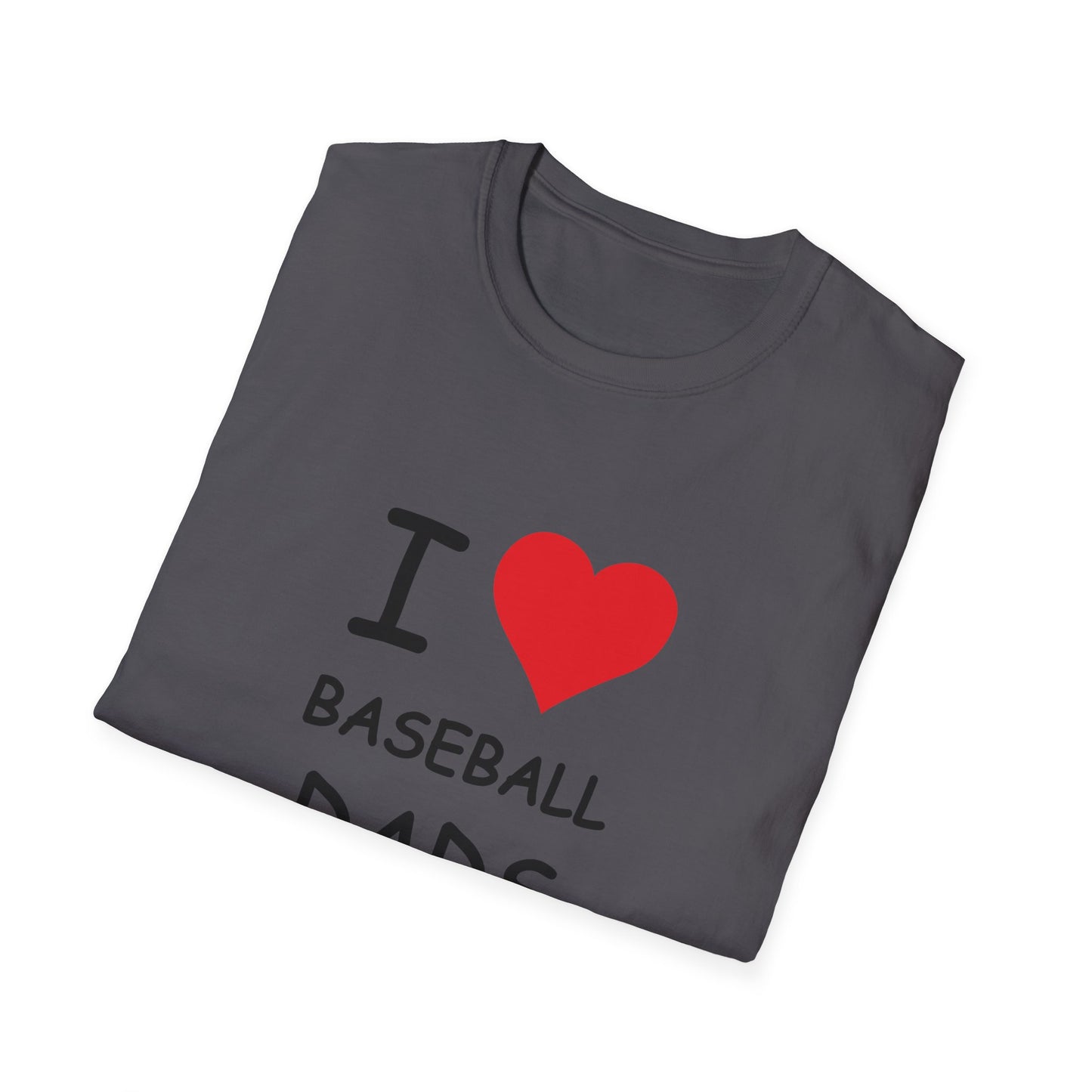 I Love Baseball Dads Tee