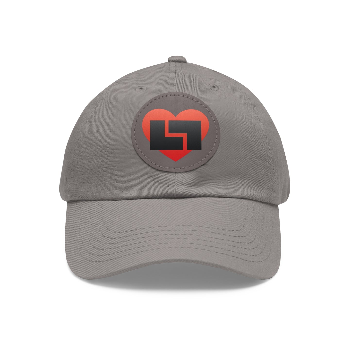 Let's Love Hat with Leather Patch