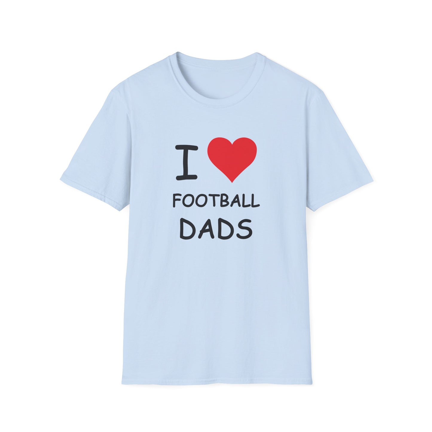 I Love Football Dads Tee