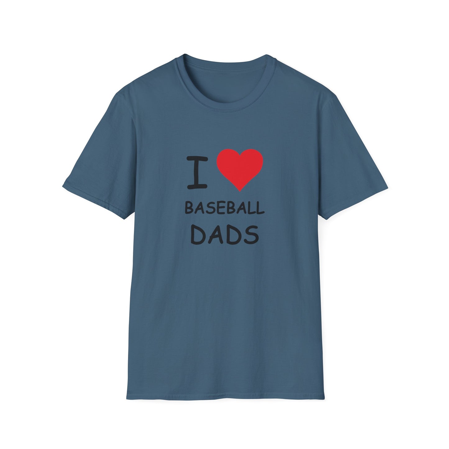 I Love Baseball Dads Tee