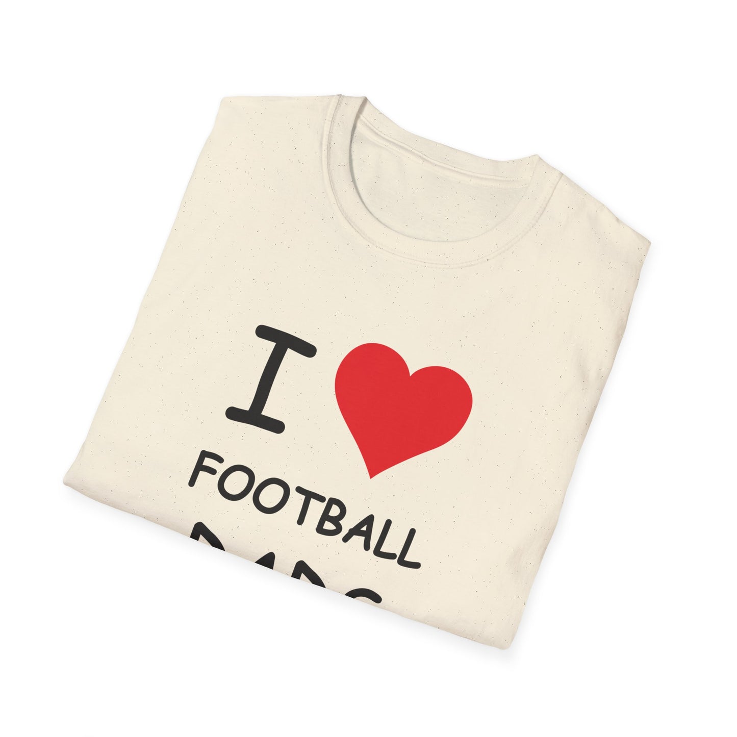 I Love Football Dads Tee