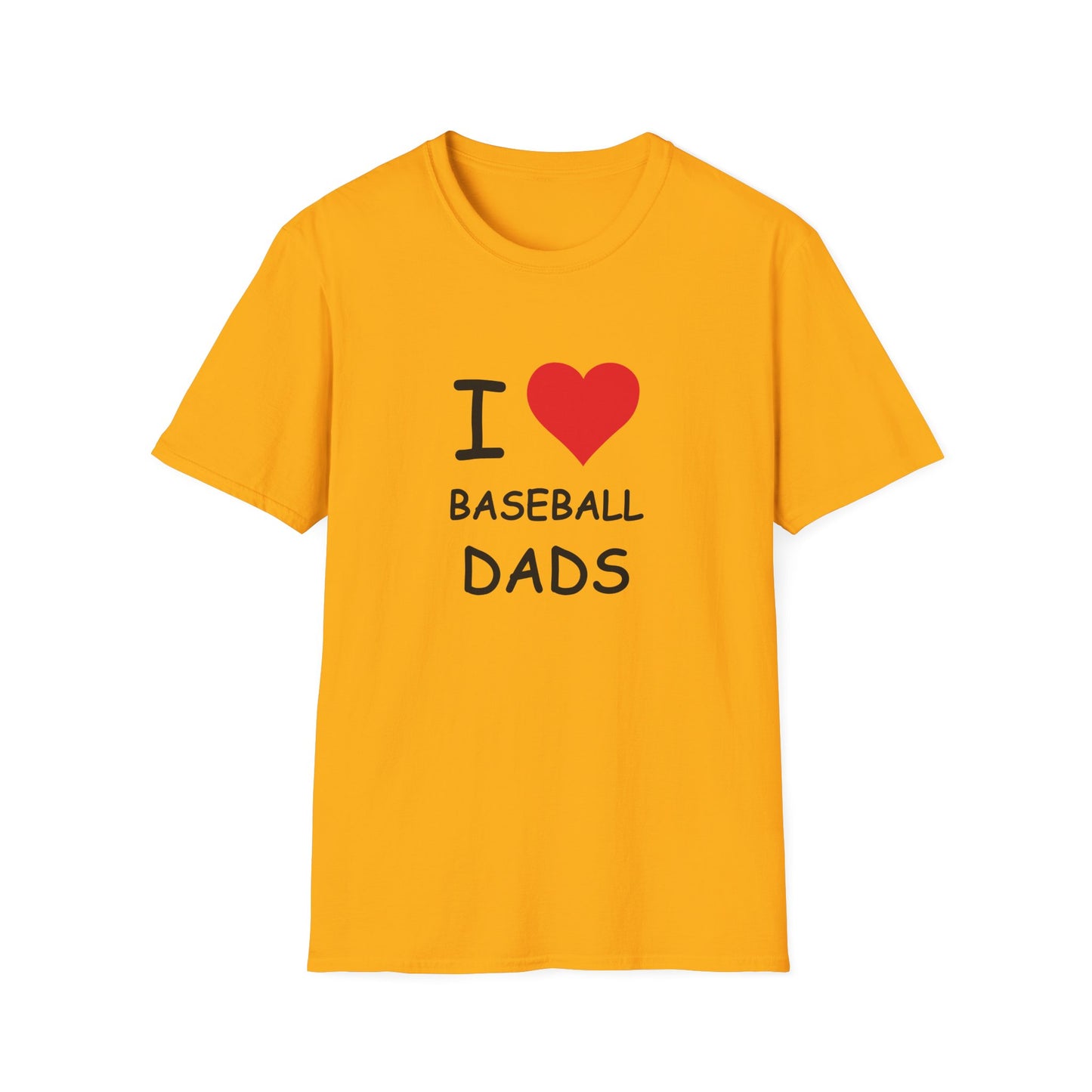 I Love Baseball Dads Tee