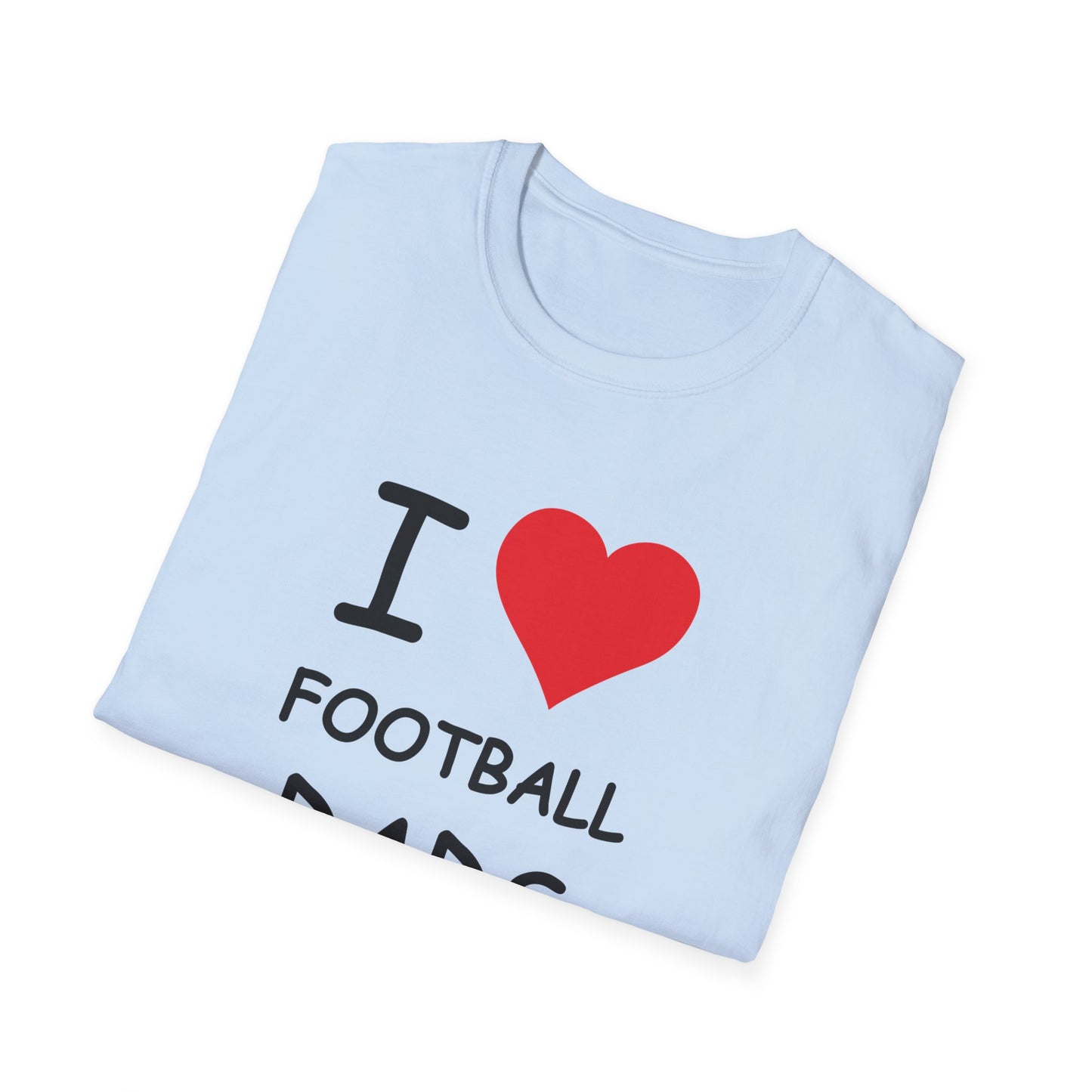 I Love Football Dads Tee