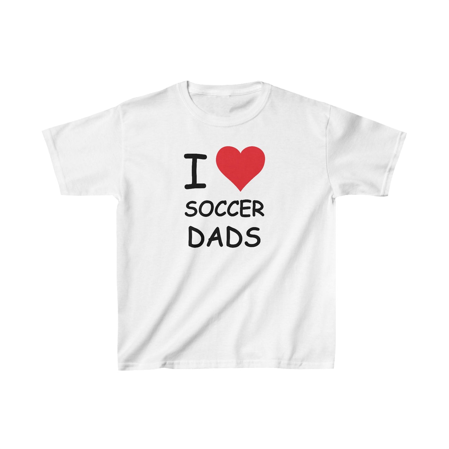 I Love Soccer Dads Kids Tee